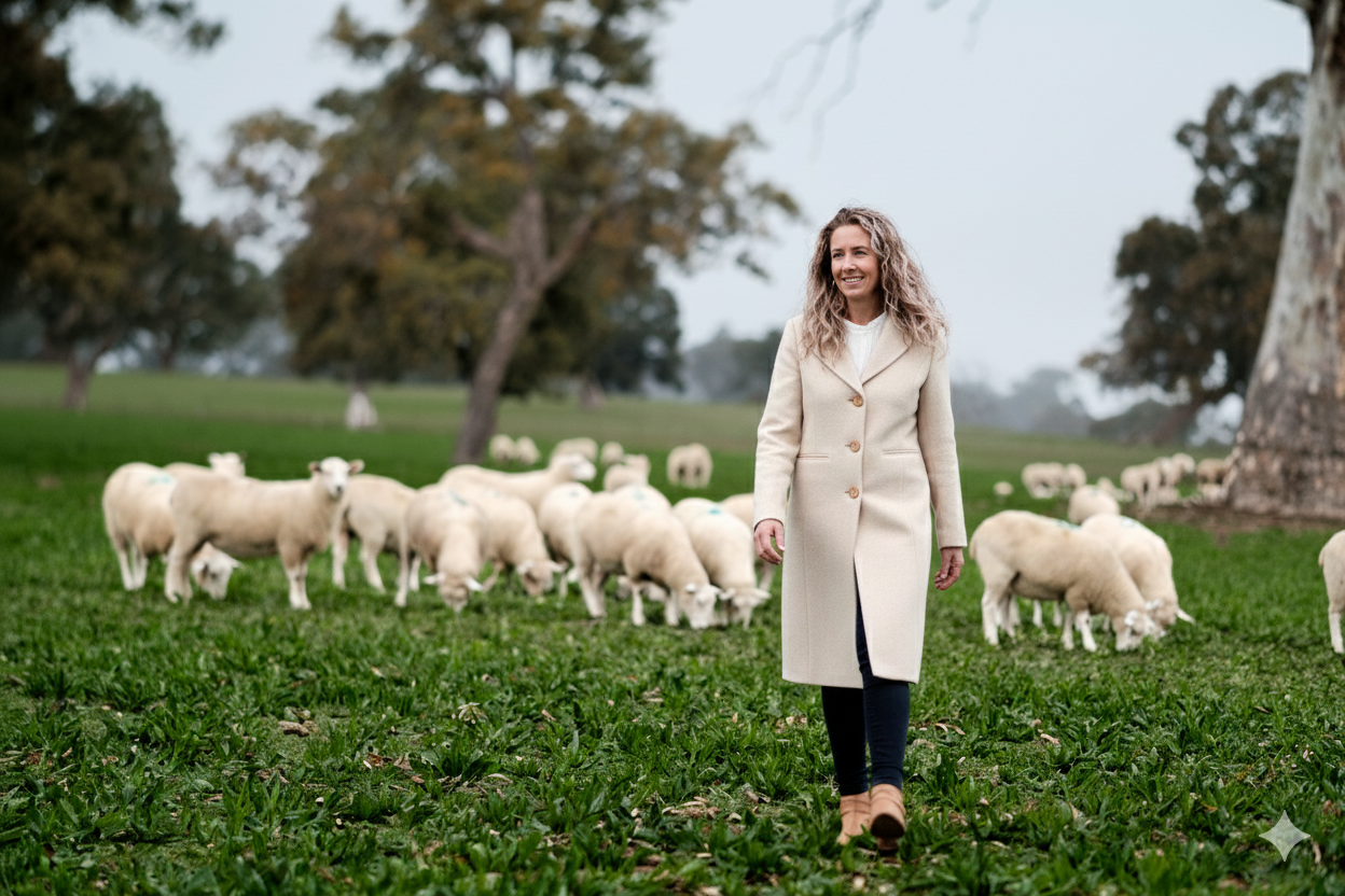 Ladies Wool Coat (Pre-Order)