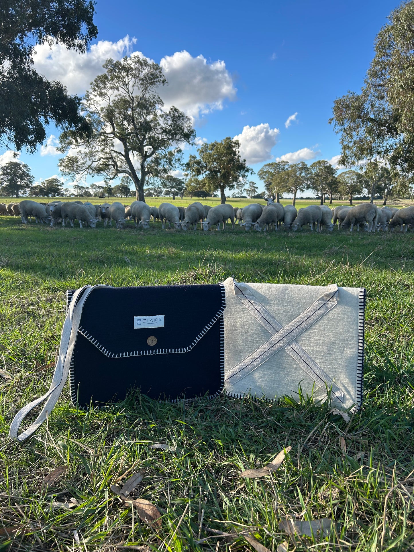 Wool Laptop Bag